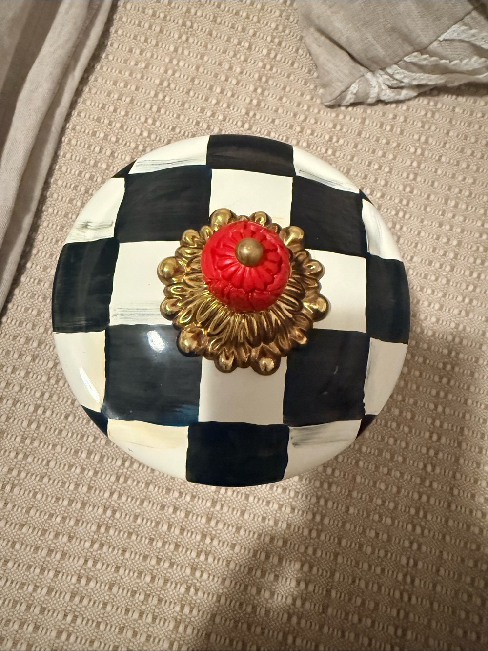 Mackenzie Childs Courtly check small canister
NWT - Picture 4 of 6
